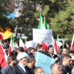 قیام دانشجویان تبریزی در پی حمله تروریستی شاهچراغ