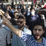 راهپیمایی مــردم انقــلابی ایران در محکومیت دخالت دولت‌های غربی
